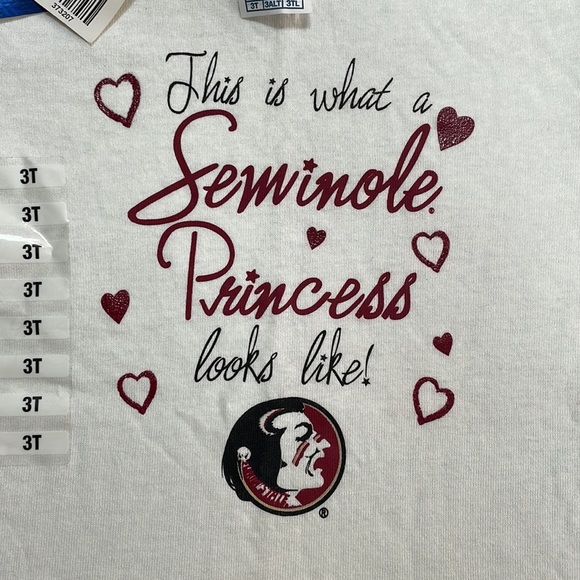 Florida State Seminole Princess - Toddler 3T FSU - Picture 2 of 7